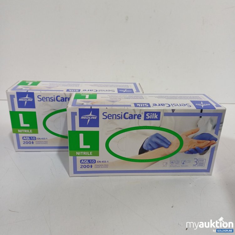 Artikel Nr. 962139: SensiCare Silk Handschuhe L je 200Paar 