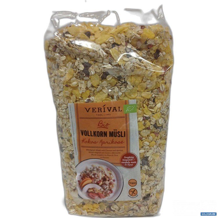 Artikel Nr. 973139: Verival Bio Vollkorn Müsli Kokos-Aprikose 1400g