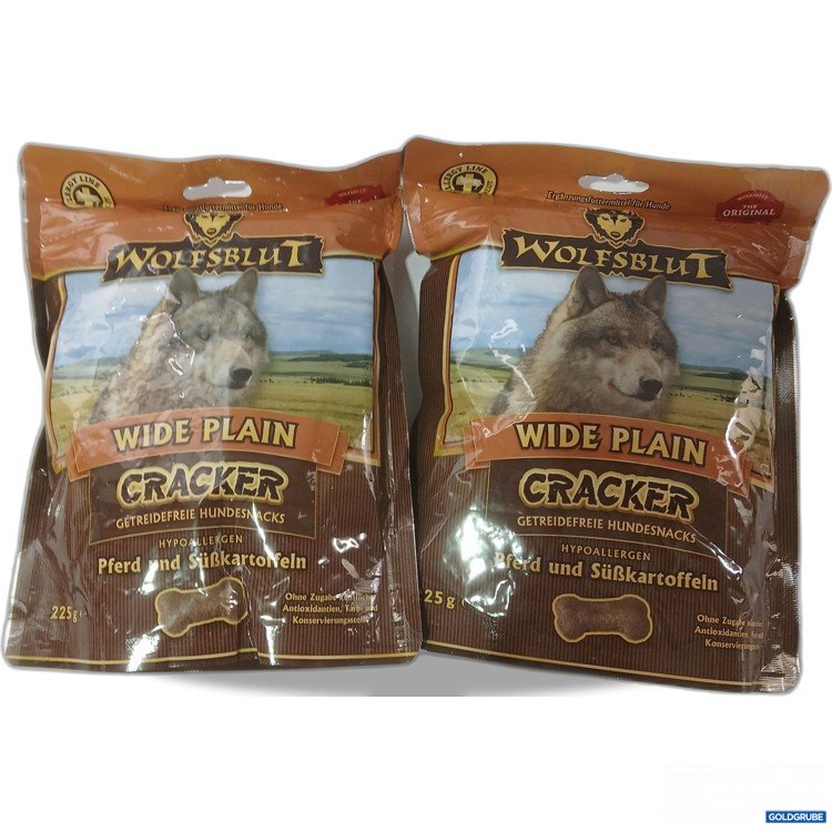 Artikel Nr. 980139 Artikel Nr. 980139: Wolfsblut Cracker Wide Plain 2×225g