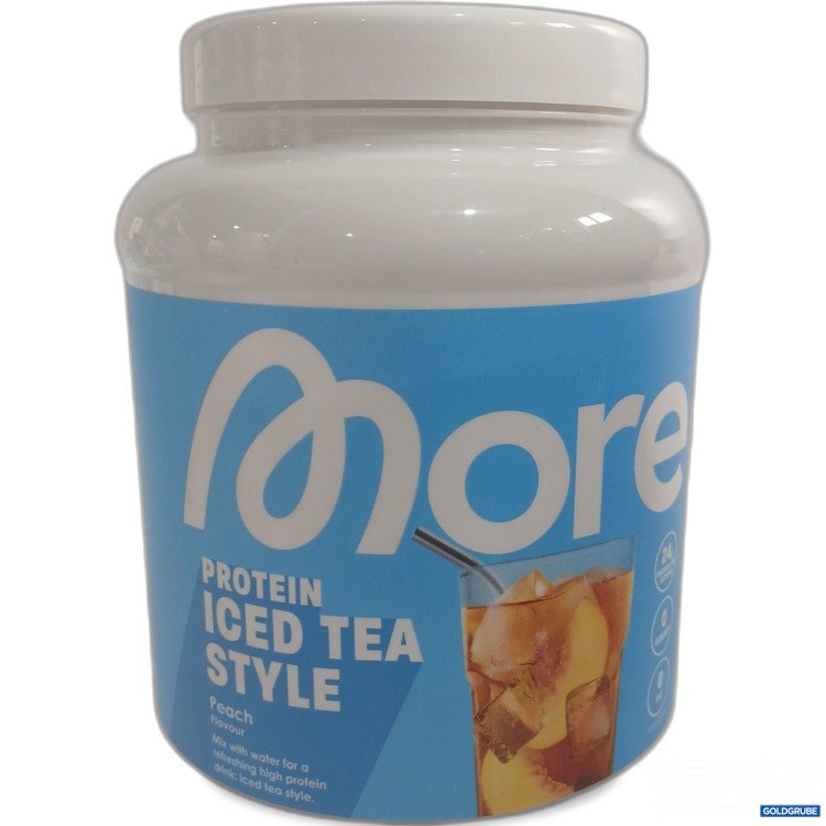 Artikel Nr. 993139 Artikel Nr. 993139: More Protein Iced Tea Style Peach Flavour 600g