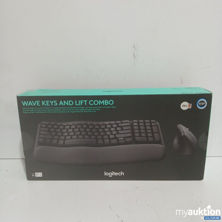 Artikel Nr. 994139 Artikel Nr. 994139: Logitech Wave Keys and Lift Combo