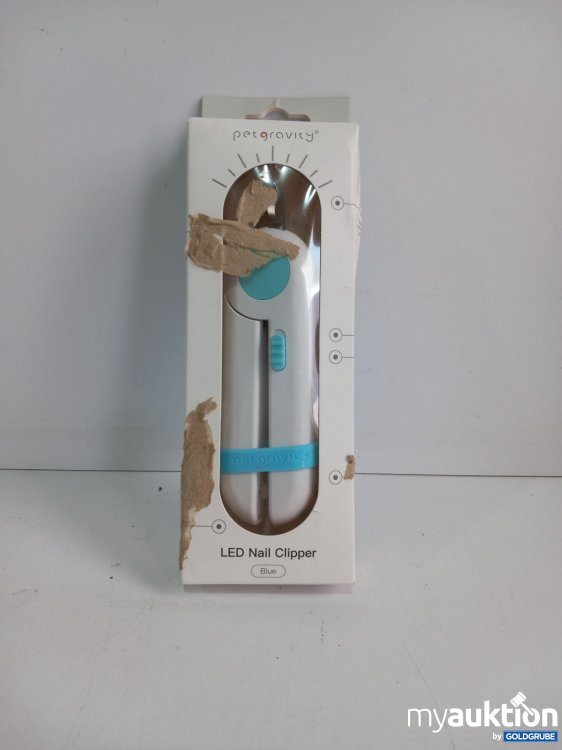 Artikel Nr. 361140 Artikel Nr. 361140: Petgravity LED Nail Clipper Blue