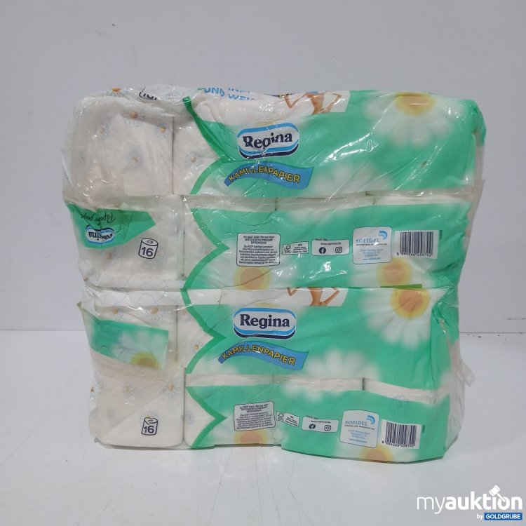 Artikel Nr. 467140: Regina Kamillenpapier Toilettenpapier 3x16 Rollen