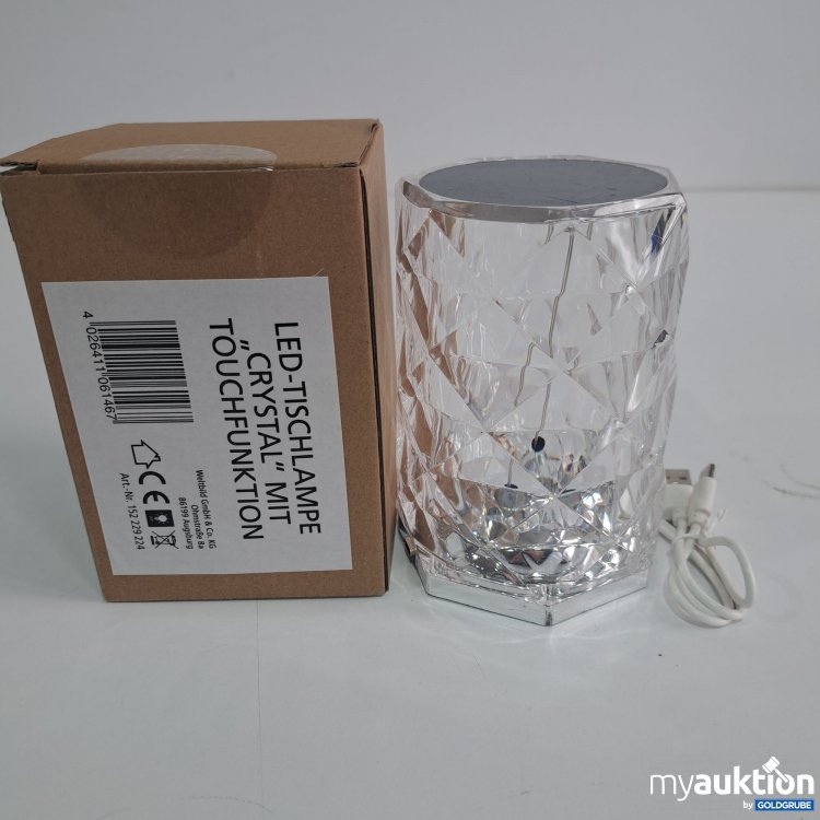 Artikel Nr. 798140 Artikel Nr. 798140: Weltbild LED Tischlampe Crystal mit Touchfunktion