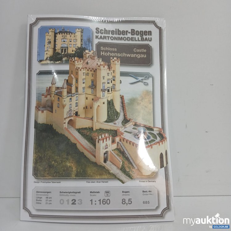 Artikel Nr. 821140 Artikel Nr. 821140: Schreiber-Bogen Kartonmodellbau