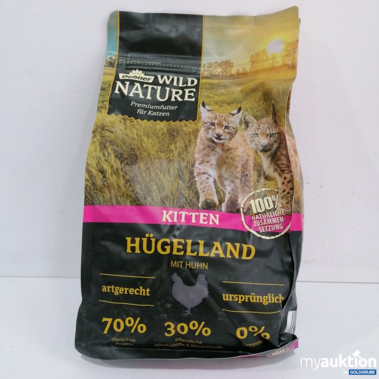 Artikel Nr. 840140 Artikel Nr. 840140: Wild Nature Kitten Hügelland mit Huhn 1.5kg