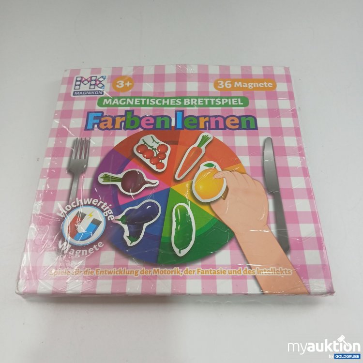 Artikel Nr. 847140 Artikel Nr. 847140: Magnetisches Brettspiel Farben lernen