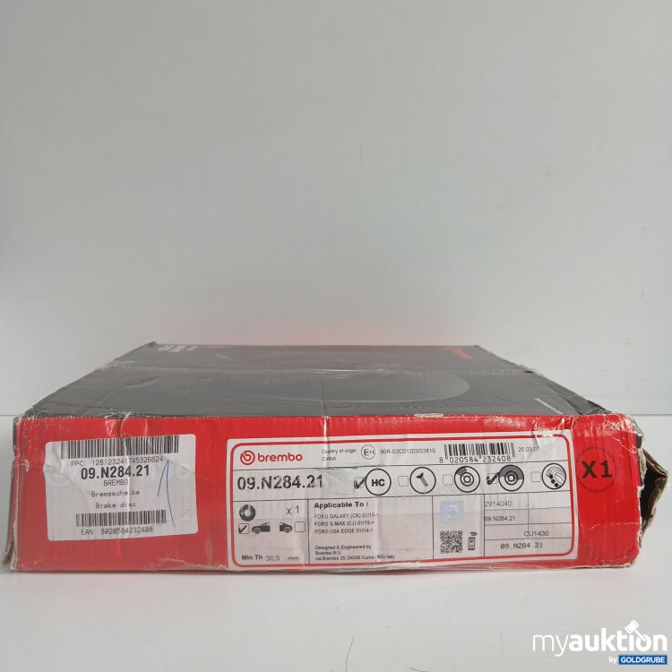 Artikel Nr. 865140: Brembo Bremsscheibe 09.N284.21 