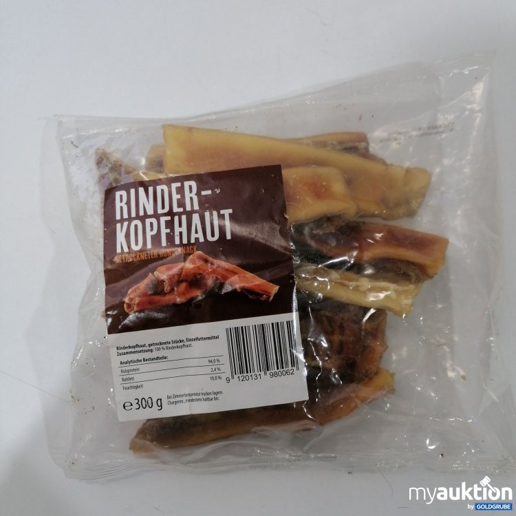 Artikel Nr. 875140: Rinderkopfhaut Hundesnack 300g