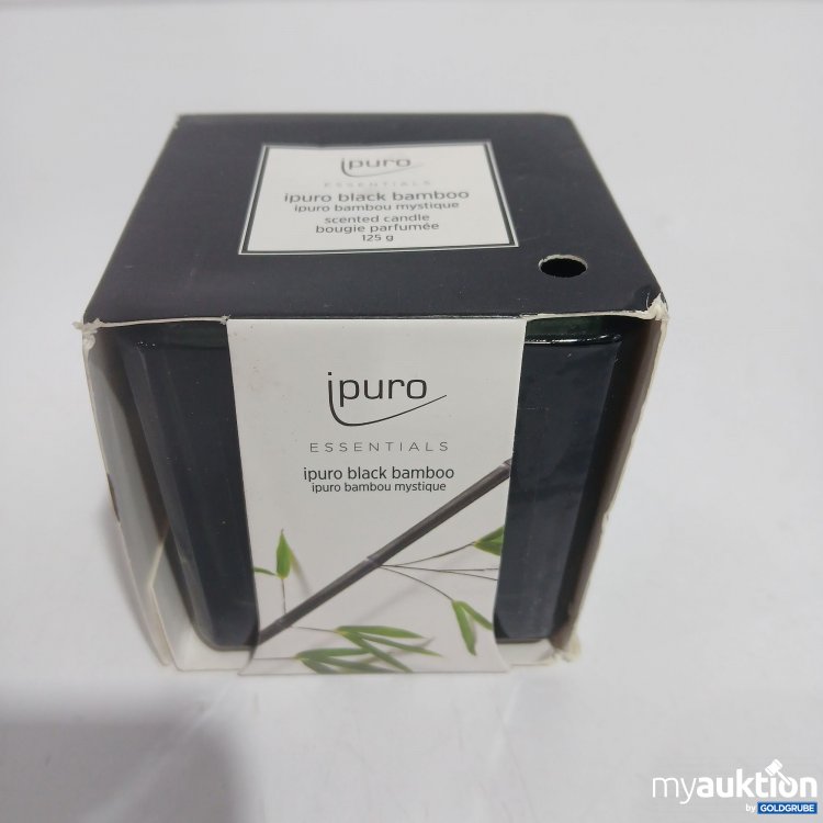 Artikel Nr. 882140: Ipuro Black Bamboo Scented Candle 125g 