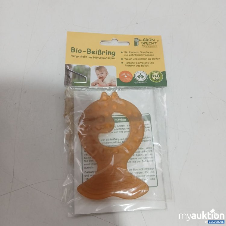Artikel Nr. 938140: GRÜN SPECHT Bio-Beißring