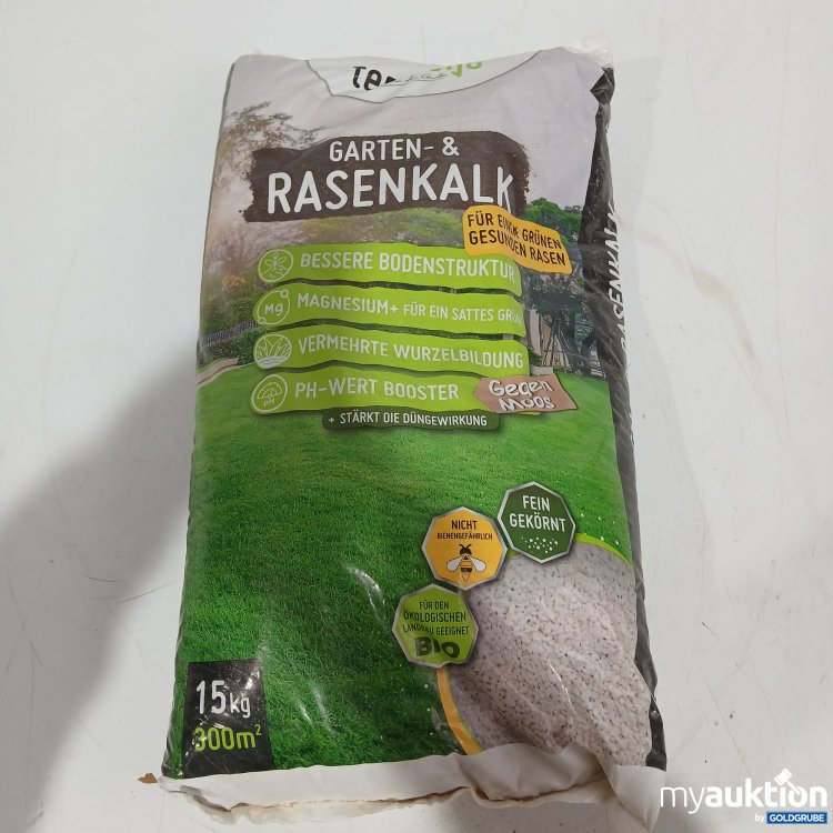 Artikel Nr. 961140: Terrauno Garten &Rasenkalk 15kg 