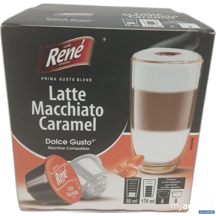 Artikel Nr. 977140: Rene Latte Macchiato Caramel , Dolce Gusto Compatible