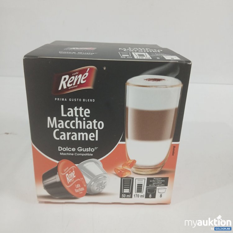 Artikel Nr. 977140: Rene Latte Macchiato Caramel , Dolce Gusto Compatible