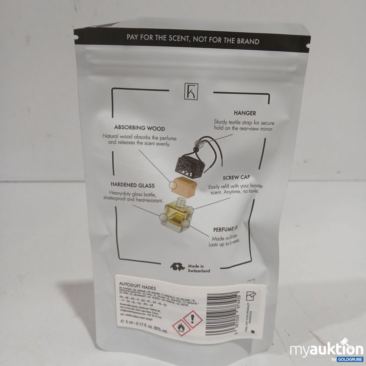 Artikel Nr. 979140: Hades Car Perfume 20% oil percentage 5ml 