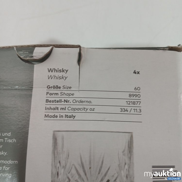 Artikel Nr. 989140 Artikel Nr. 989140: Schott Zwiesel Whisky Gläser Gr. 60 4Stk