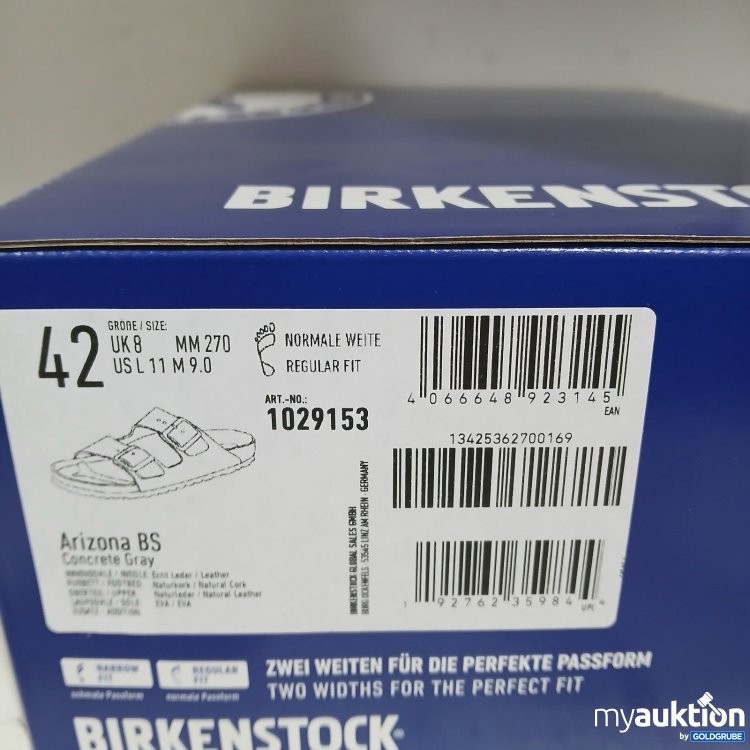 Artikel Nr. 990140 Artikel Nr. 990140: Birkenstock Arizona BS Sandale Concrete Gray