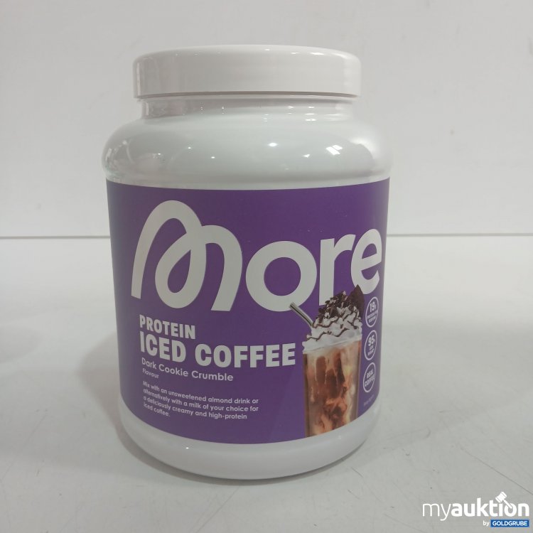 Artikel Nr. 993140 Artikel Nr. 993140: More Protein Iced Coffee Dark Cookie Crumble Flavour 500g
