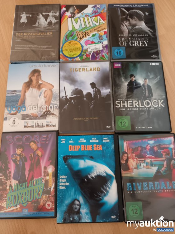 Artikel Nr. 398141 Artikel Nr. 398141: Siehe Fotos, Karton mit Dvds