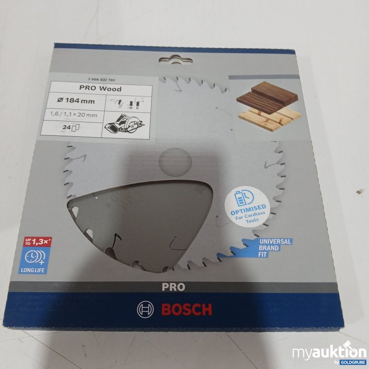Artikel Nr. 445141: Bosch PRO Wood Kreissägeblatt Ø 184 mm 1,6/1,1 x 20 24 Zähne
