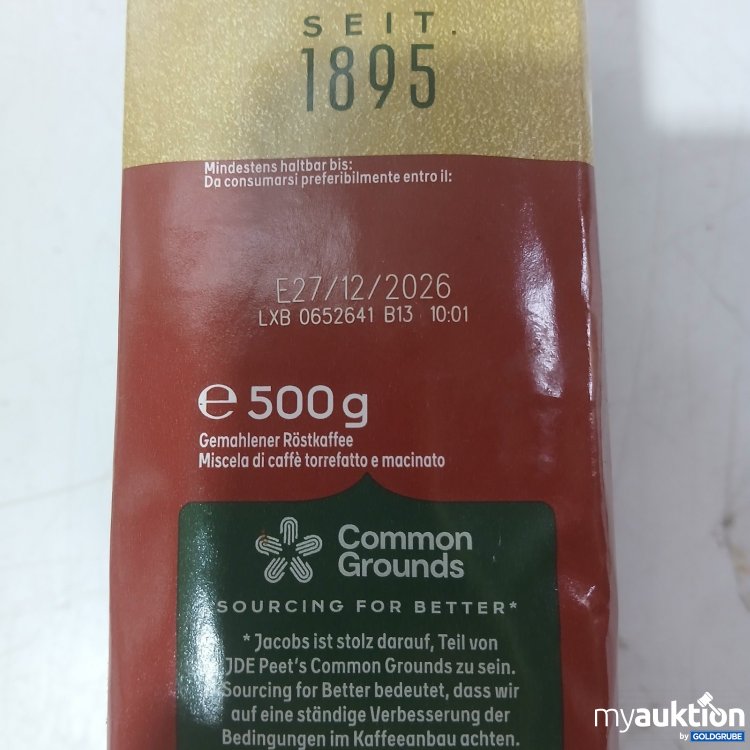 Artikel Nr. 468141: Jacobs Monarch gemahlener Röstkaffee 500 g