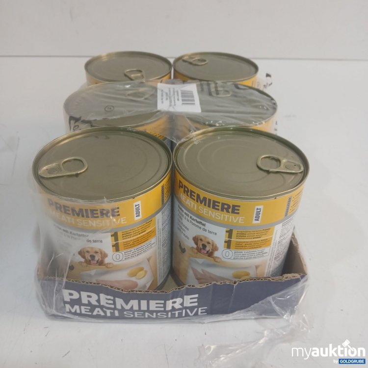 Artikel Nr. 471141: Premiere Meat Sensitive Huhn mit Kartoffel Hundefutter 6x800g