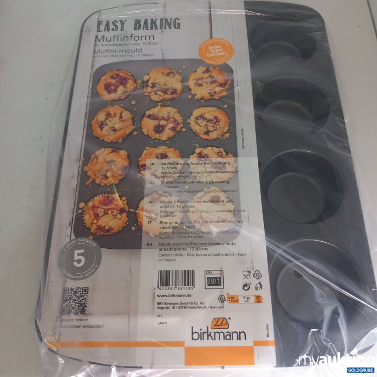Artikel Nr. 763141 Artikel Nr. 763141: Birkmann Muffinform 12 Stück