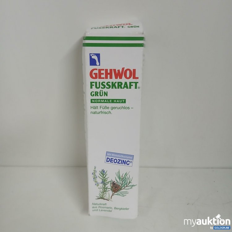 Artikel Nr. 770141 Artikel Nr. 770141: GEHWOL Fusskraft Grün 125ml