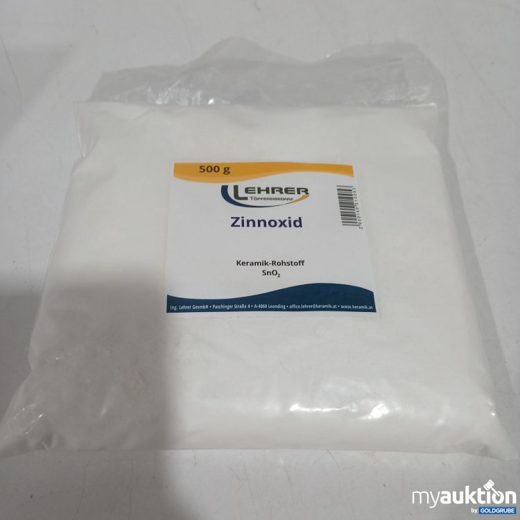 Artikel Nr. 813141 Artikel Nr. 813141: Lehrer Zinnoxid 500g