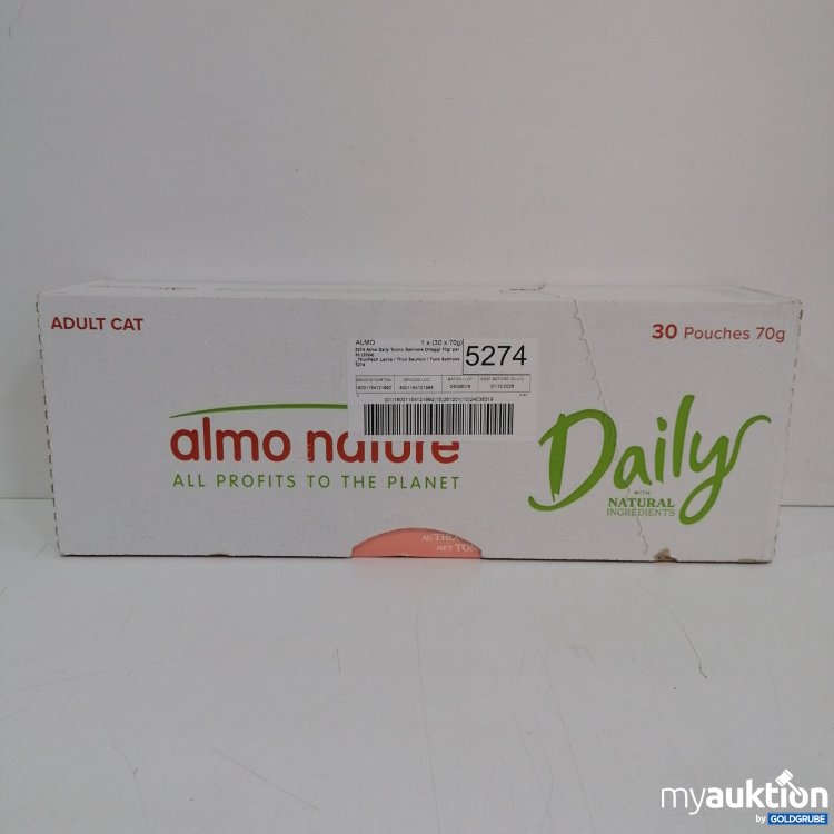 Artikel Nr. 840141 Artikel Nr. 840141: Almo Nature Cat, Tonno, Salmon 30x70g