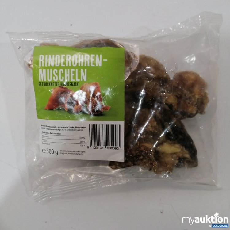Artikel Nr. 875141: Rinderohrenmuscheln Hundesnack 300g
