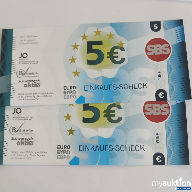 Artikel Nr. 899141 Artikel Nr. 899141: SBS Gutschein Wert 10€