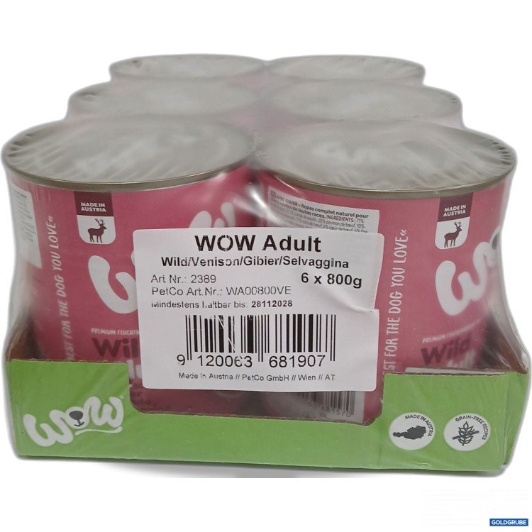 Artikel Nr. 967141: Wow Adult Wild 6x800g 