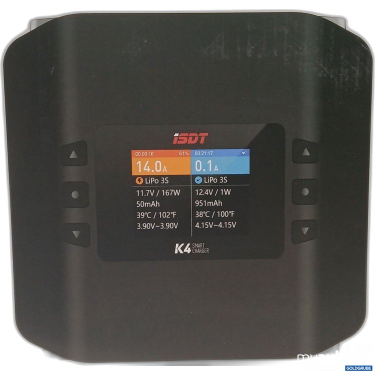 Artikel Nr. 443142: ISDT K4 Dual Ladegerät 