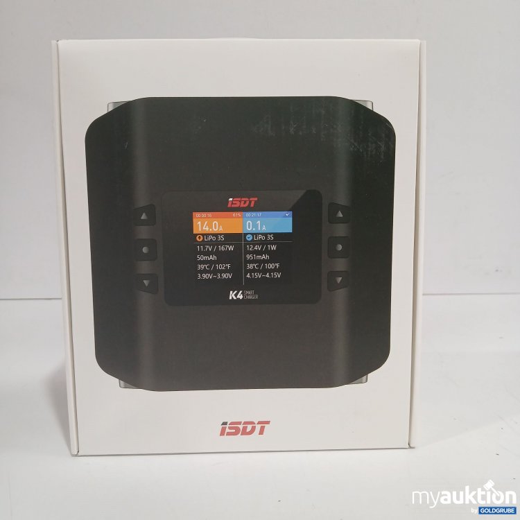 Artikel Nr. 443142: ISDT K4 Dual Ladegerät 
