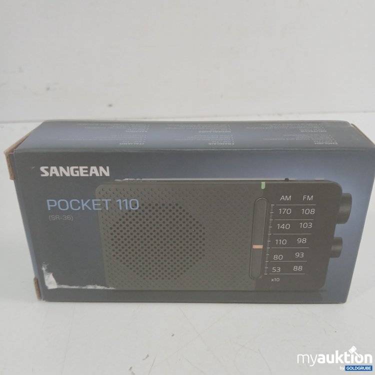 Artikel Nr. 446142: Sangean Pocket Radio 110 (SR-36)