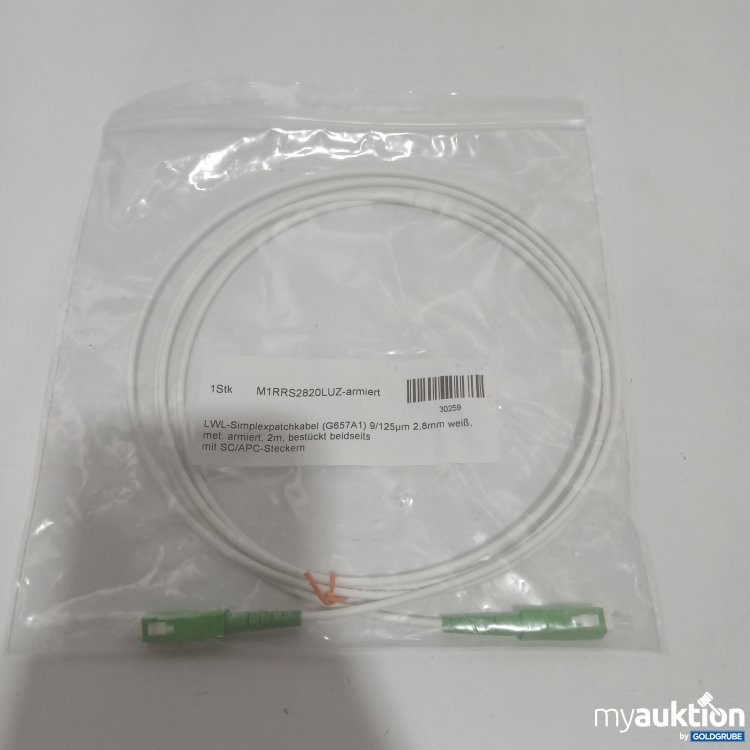 Artikel Nr. 854142: LWL Simplexpatchkabel 2m 