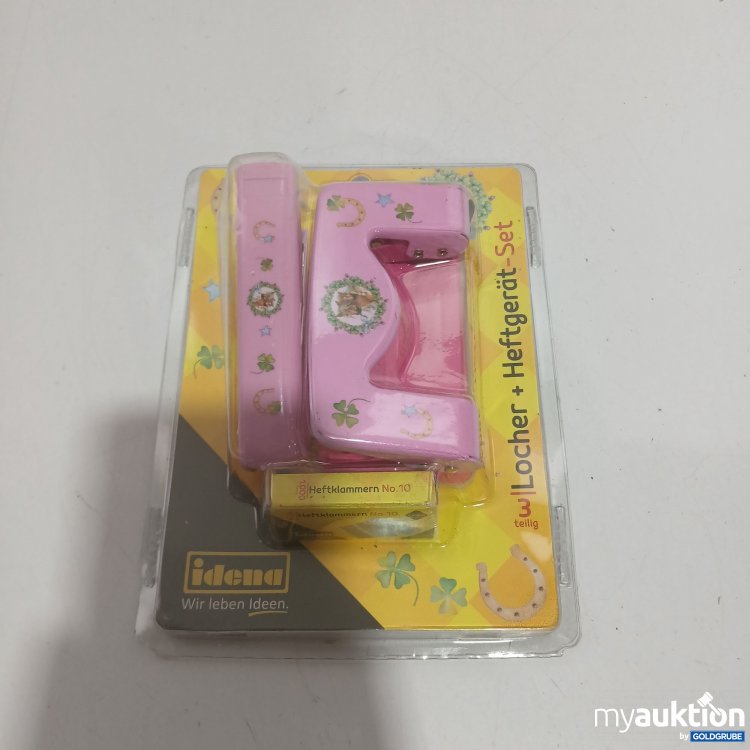 Artikel Nr. 911142 Artikel Nr. 911142: Idena Löcher + Heftgerät Set