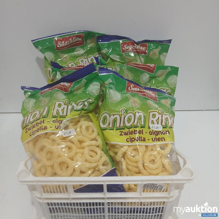 Artikel Nr. 940142 Artikel Nr. 940142: Snackline Onion Rings abgelaufen 6x125g
