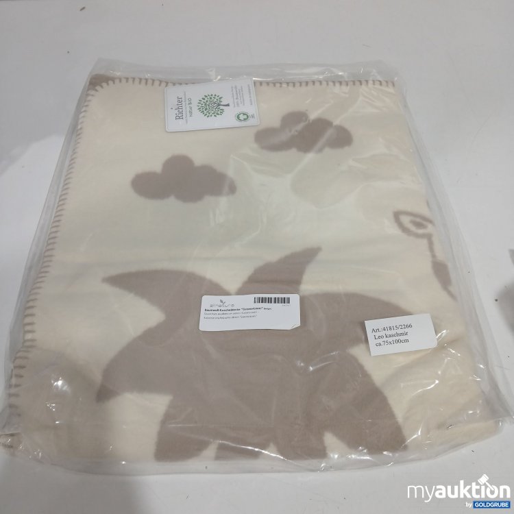 Artikel Nr. 951142: Richter Baumwolldecke "Catona-Leoni" beige 75x100cm 