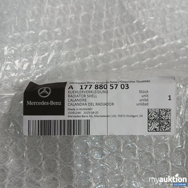 Artikel Nr. 953142: Mercedes Benz Kühlerverkleidung A1778805703 