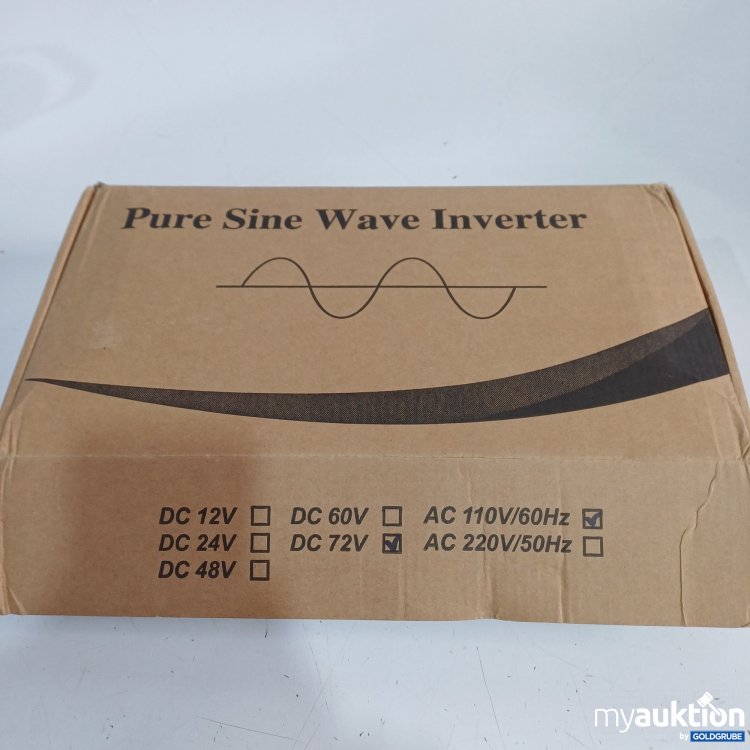 Artikel Nr. 962142: Pure Sine Wave Inverter DC72V 