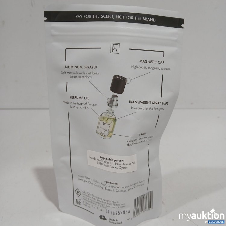 Artikel Nr. 979142: Eurus Eau de Parfum 20% oil percentage 30ml 