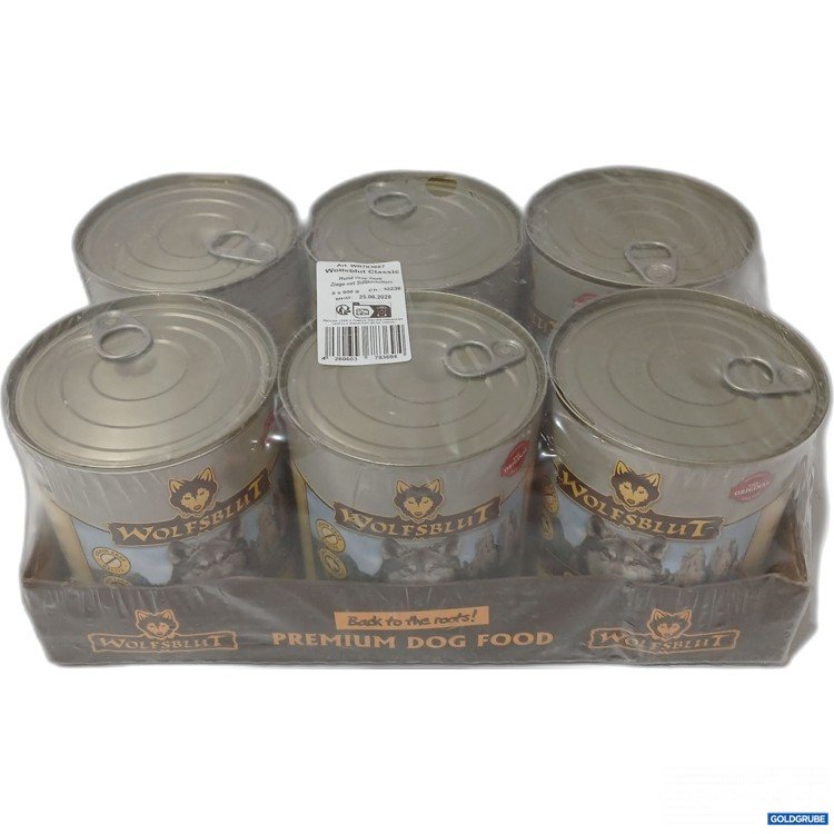 Artikel Nr. 980142 Artikel Nr. 980142: Wolfsblut Classic Ziege mit Süßkartoffeln 6×800g