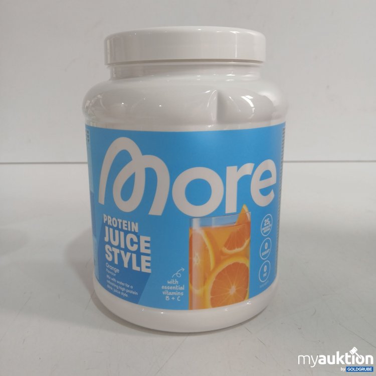 Artikel Nr. 993142 Artikel Nr. 993142: More Protein Juice Style Orange Flavour 600g