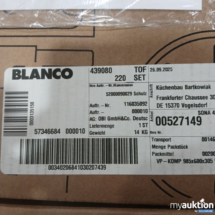 Artikel Nr. 443143: Blanco Silgranit Spüle 527149