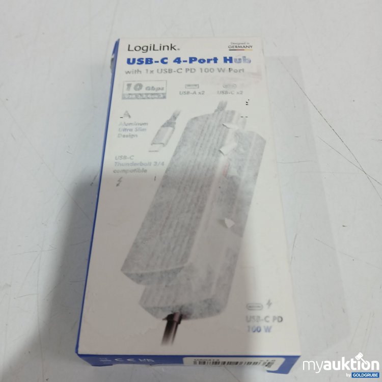 Artikel Nr. 444143: Logilink USB C 4 Port Hub 