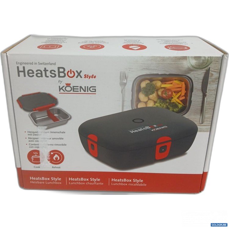 Artikel Nr. 447143 Artikel Nr. 447143: KÖNIG HeatsBox Style Heizbare Lunchbox