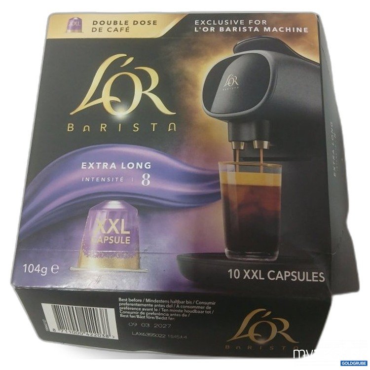 Artikel Nr. 468143 Artikel Nr. 468143: LOR L'OR Barista Kaffeekapseln 10XXL 104 g