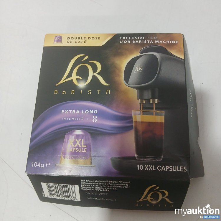 Artikel Nr. 468143 Artikel Nr. 468143: LOR L'OR Barista Kaffeekapseln 10XXL 104 g